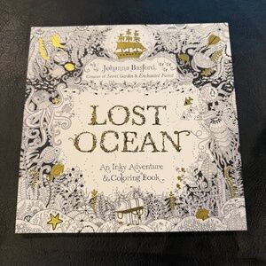 The Lost Ocean by Johanna Bashford Adult Coloring Book